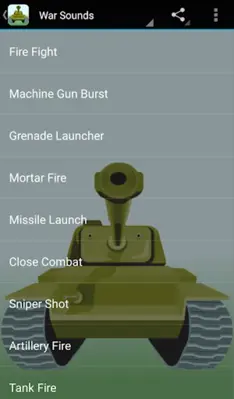 War Sounds android App screenshot 0